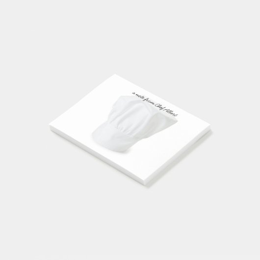 Kochs-Hut-Post-Itanmerkungen Post-it Klebezettel (angewinkelt)