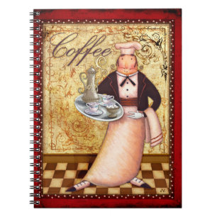 Kochs-Kaffee Notizblock