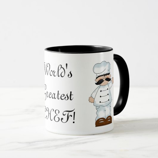 Kochs-Kaffee-Tasse der Welt bestste Tasse (VorderseiteRechts)