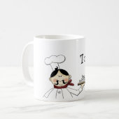 Kochs-Kaffee-Tasse Kaffeetasse (Vorderseite Links)