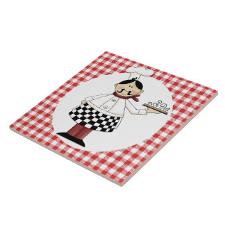 Kochs-Keramik-Fliese Trivet Fliese