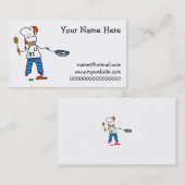 Kochs-Kind Visitenkarte (Vorne/Hinten)