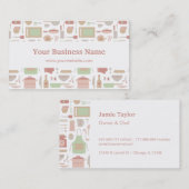 Kochs-kochende Gerät-Catering-Geschäfts-Karten Visitenkarte (Vorne/Hinten)