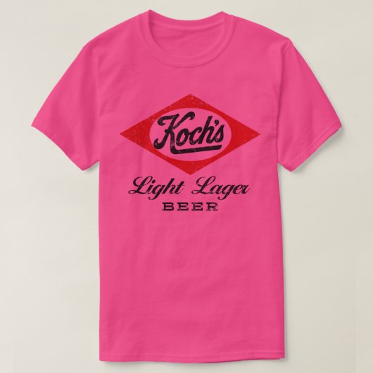 Kochs Light Lager T-Shirt (Design vorne)