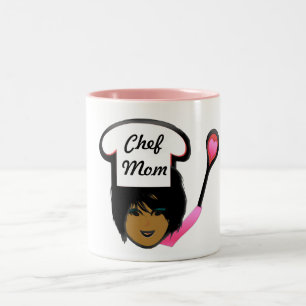 Kochs-Mama-Kaffee-Tasse Zweifarbige Tasse