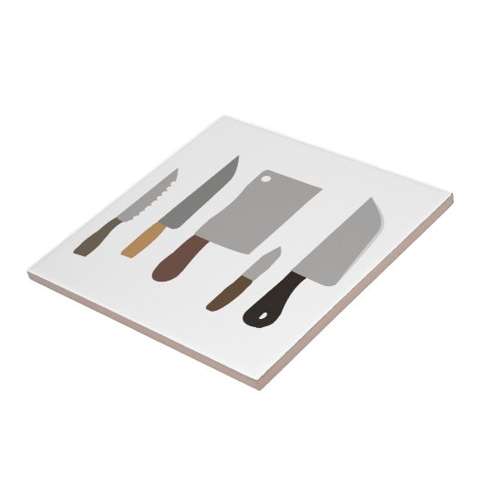 Kochs-Messer Fliese (Seite)