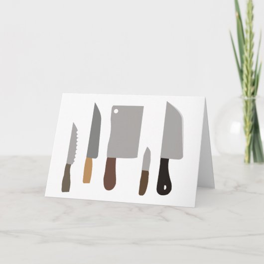 Kochs-Messer Karte (Vorderseite)