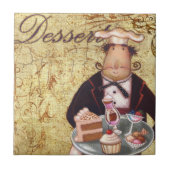 Kochs-Nachtisch Fliese (Vorderseite)