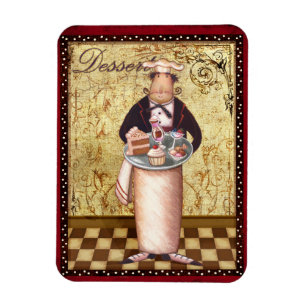 Kochs-Nachtisch Magnet