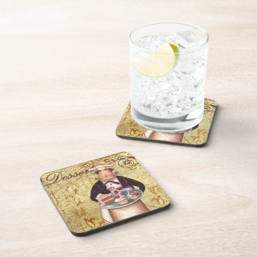 Kochs-Nachtisch Untersetzer (Rechte Seite)