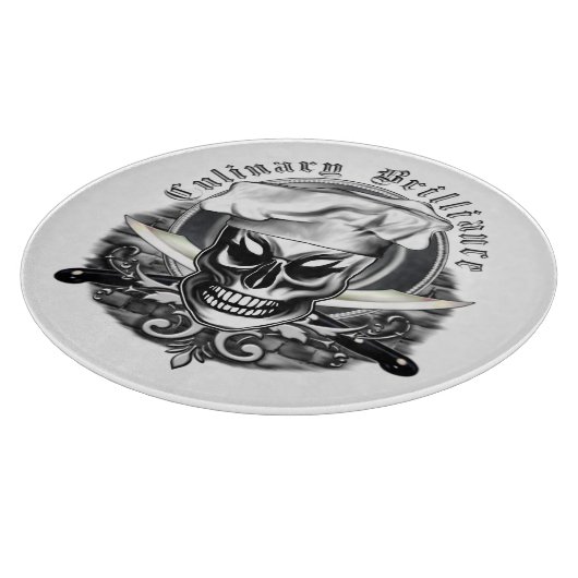 Kochs-Schädel 4: Kulinarische Helligkeit Schneidebrett (Ecke)