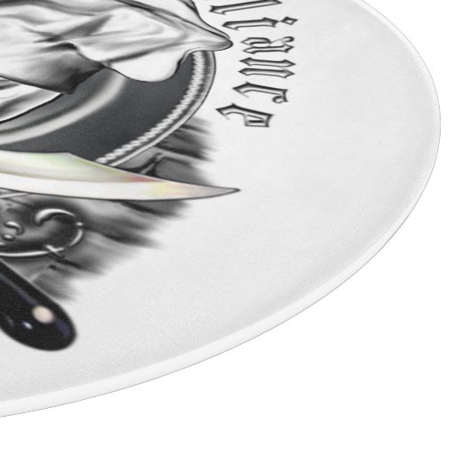 Kochs-Schädel 4: Kulinarische Helligkeit Schneidebrett (Ecke)