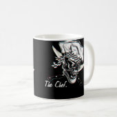 Kochs-Schädel 5 Kaffeetasse (VorderseiteRechts)