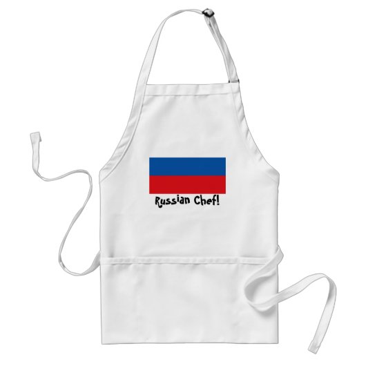 Kochs-Schürze Flagge der Russischen Föderation Schürze (Vorne)