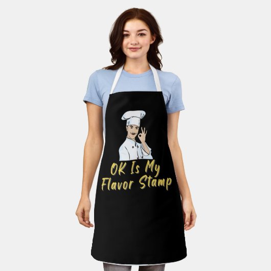 Kochs Selbstbewusstes Kochen Schürze (Getragen)