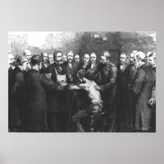 Koch's Treatment for Consumption Poster (Vorne)