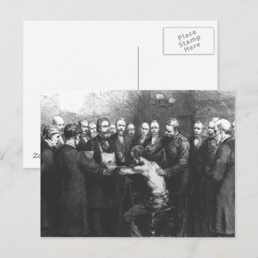 Koch's Treatment for Consumption Postkarte (Vorne/Hinten)