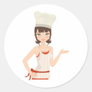 Kochsfehlschlag Runder Aufkleber