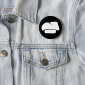 Kochshut-Silhouette Button (Beispiel)