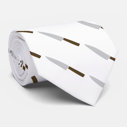 Kochsküchenmesserikone Krawatte (Gerollt)