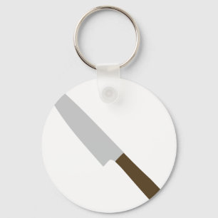 Kochsküchenmesserikone Schlüsselanhänger