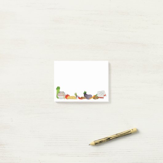 Kochspass Post-it Klebezettel (Auf Schreibtisch)