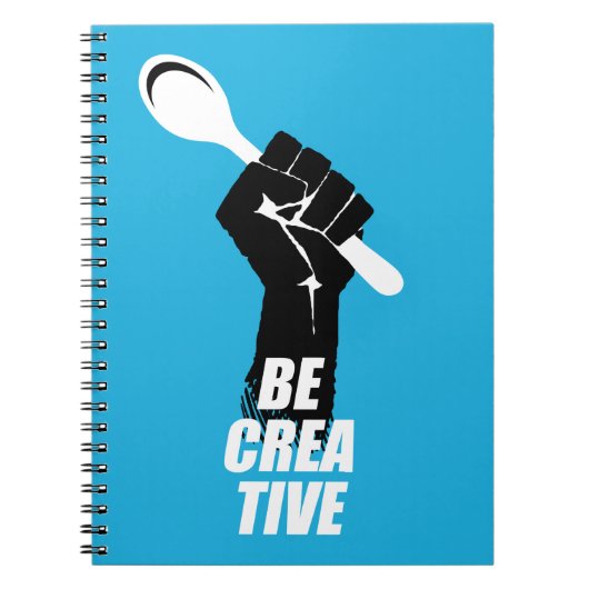 Kochstelle für kreativen Koch Notizblock (Vorderseite)