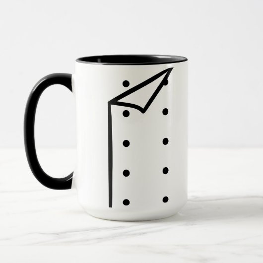 Kochsuniform Tasse (Links)