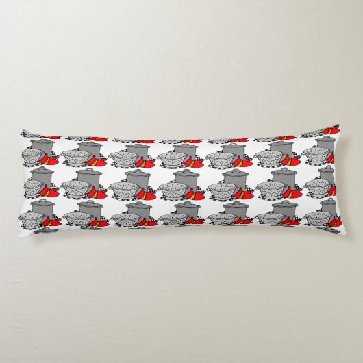 Kochtopf und Strainer Kissen (Rückseite)