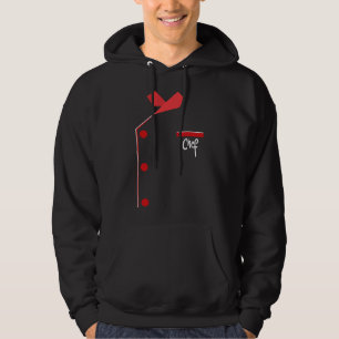 Kochuniform Jacke Faux Funny Kochen Hoodie