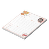 Kochworte Notizblock (Rotiert)