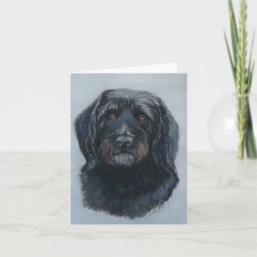 Koda the Golden Doodle Hund Note Card Karte (Vorderseite)