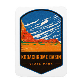 Kodachrome-Becken-Staat Park Magnet