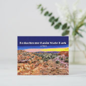 Kodachrome-Becken-Staat Park Postkarte (Stehend Vorderseite)