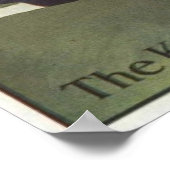 Kodak Girl Vintages englisches Werbeplakat Poster (Ecke)