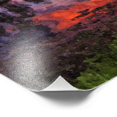 KODAK Print Sunset to Kuykendahl Fotodruck (Ecke)