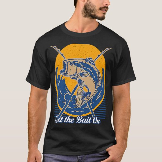 Köder an Köderfischerei Jagen Fischer Jäger F T-Shirt (Vorderseite)