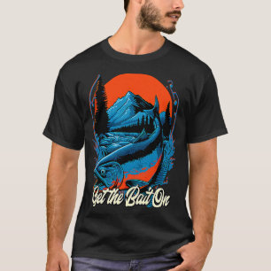 Köder an Köderfischerei Jagen Fischer Jäger F T-Shirt