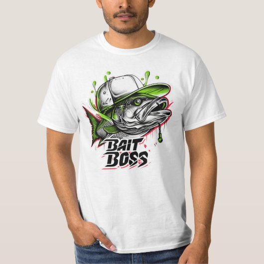 Köder Boss2- T-Shirt Mens (Vorderseite)