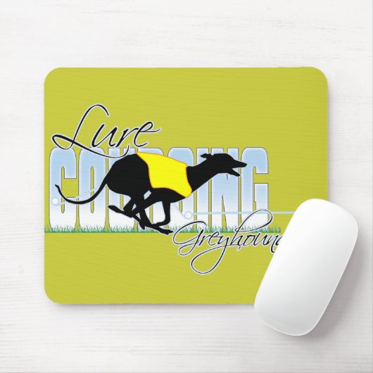 Köder, der Windhund kursiert Mousepad (Mit Mouse)