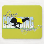 Köder, der Windhund kursiert Mousepad (Vorne)