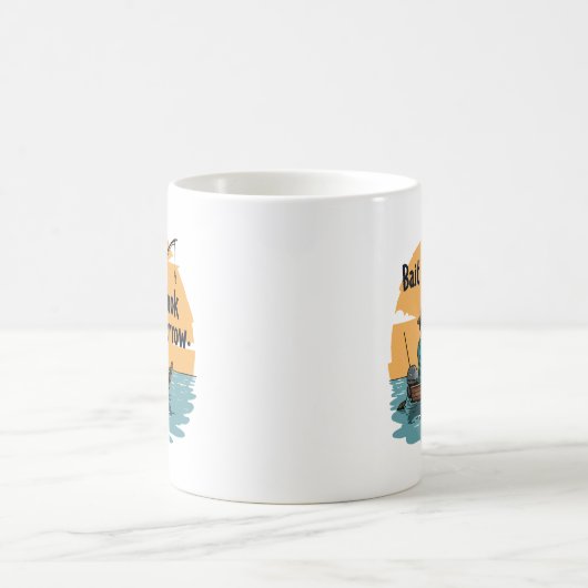 Köder heute, Haken morgen Kaffeetasse (Mittel)