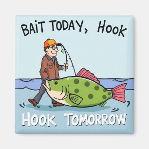 Köder heute, Haken morgen Magnet