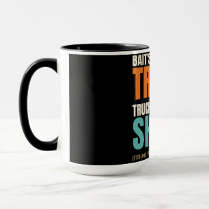Köder ist im LKW, LKW ist in der Werkstatt Tasse