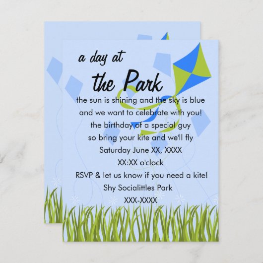 Köder mich? einladung (Vorne/Hinten)