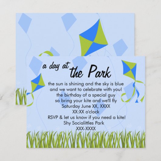 Köder mich? einladung (Vorne/Hinten)