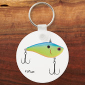 Köder, Tackle, Fanggerät Schlüsselanhänger (Vorderseite)