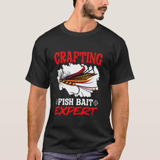Köderherstellung Fischbinden Angler Angler T-Shirt (Vorderseite)