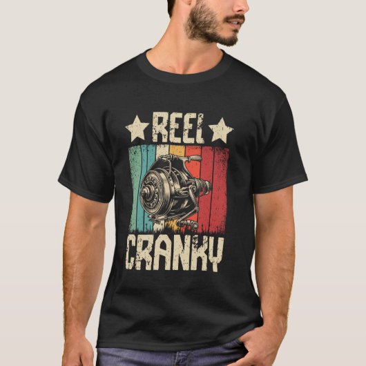 Köderköder Angelköder Cranky Geschenk für das Ange T-Shirt (Vorderseite)