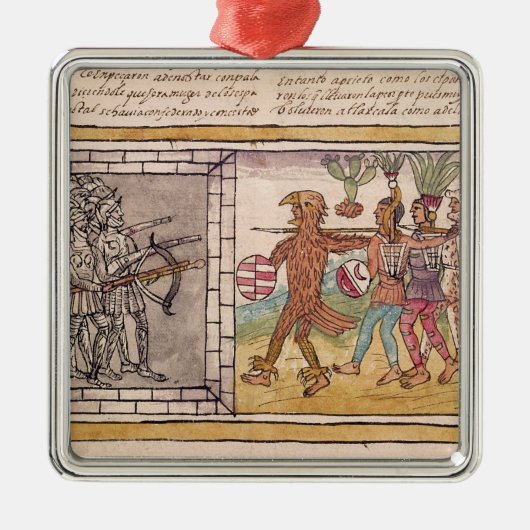 Kodex Duran Ornament Aus Metall (Vorne)